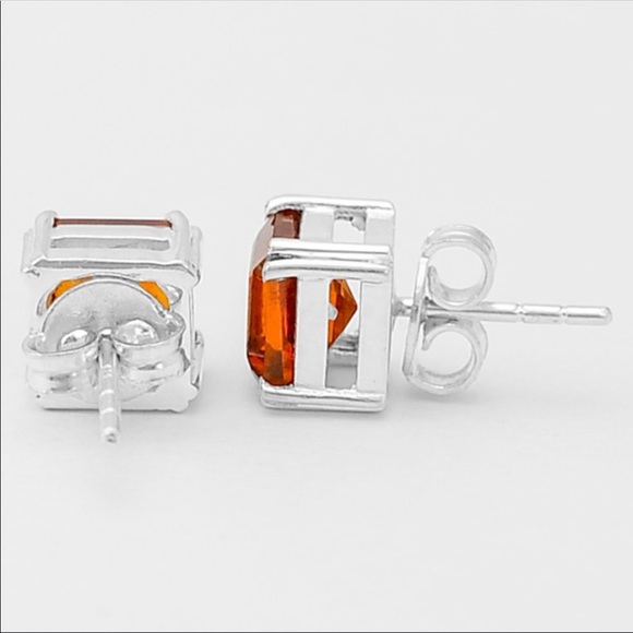 PADPARADSCHA STUDS - Picture 2 of 7